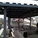 Techo en estructura Metálica