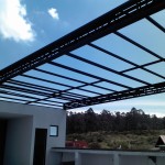 Estructura Metálica para techo automatizado